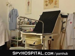 real spy cam gyno exam doc fucks patient supprise orgasam