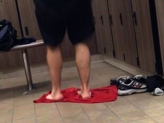 invisible guy in locker room